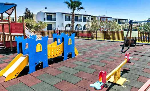 Детская площадка отеля 