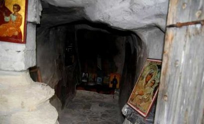 Cave of the 318 Holy Fathers in Pano Archimandrita