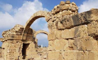 Saranta Kolones Castle in Kato Paphos