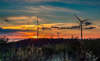 Oreites Wind Farm in Philousa