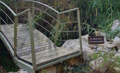 Saint Anastasia Sulfur Spring in Theletra