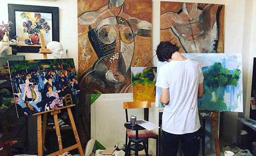 Art Studio by Katerina Foukara and Arsenty Lysenkov в Пафосе