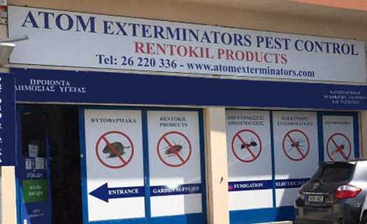 Atom Exterminators Pest Control в Пафосе