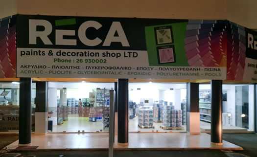 Reca Paints and Decoration Shop LTD. in Paphos