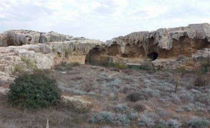 Northwest City Gate and Rock Bridge in Paphos